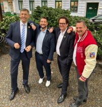 Vier Bezirksvorsteher feierten Markus-Namenstag!