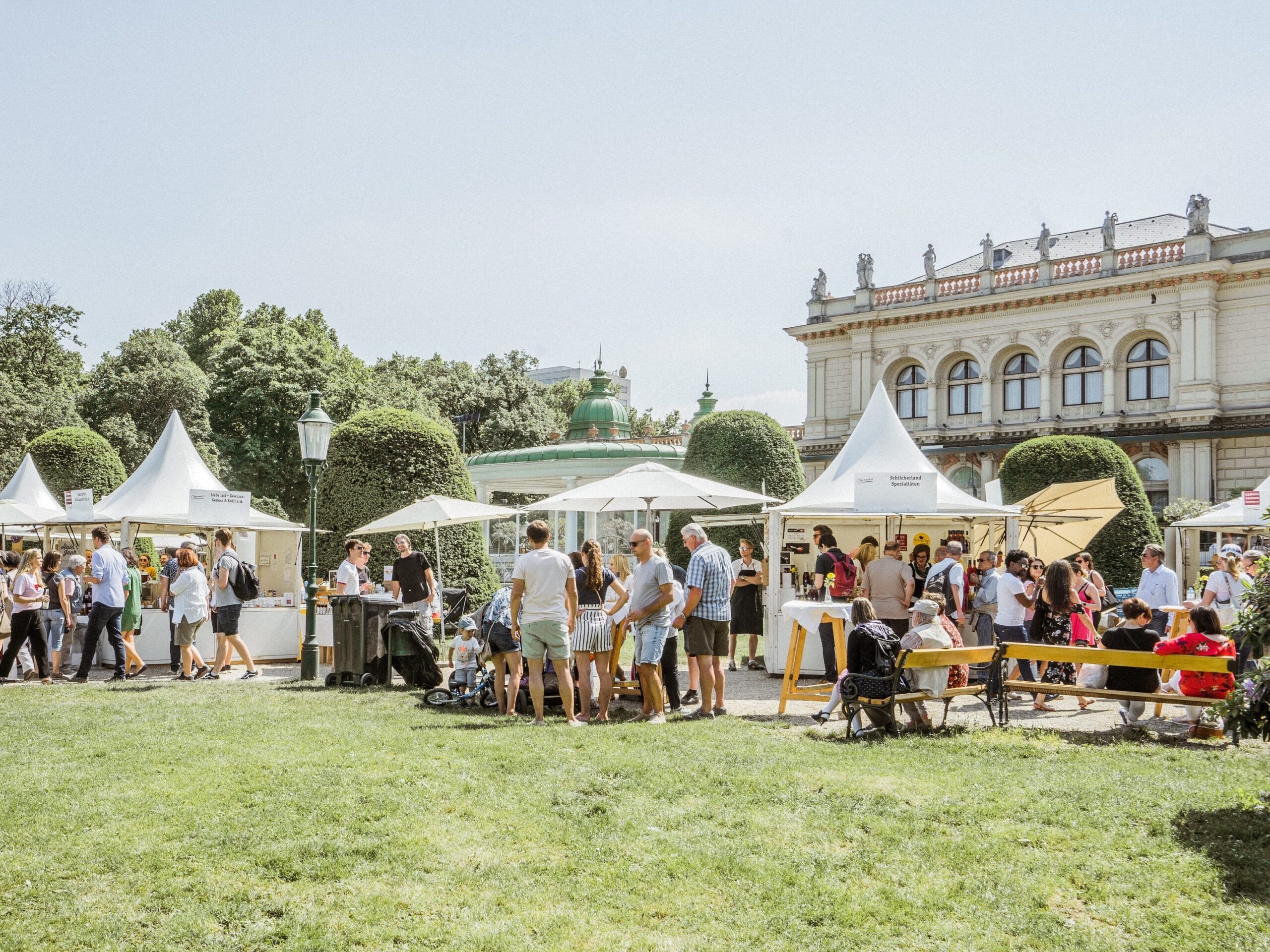 Genuss-Festival: Der Stadtpark wird zur Schlemmermeile