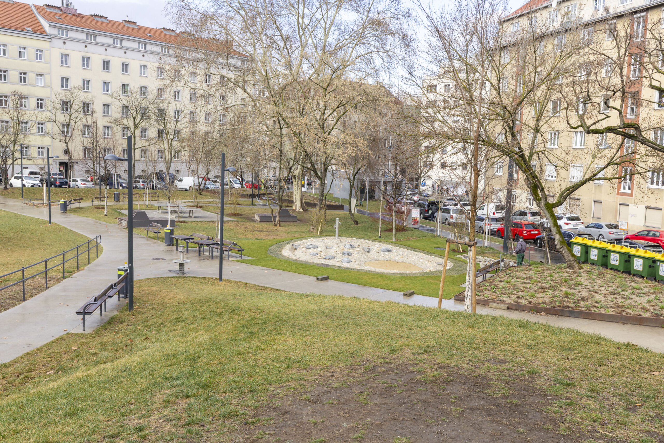 Meidling: Paula-von-Mirtow-Park zeigt nun wahre Größe