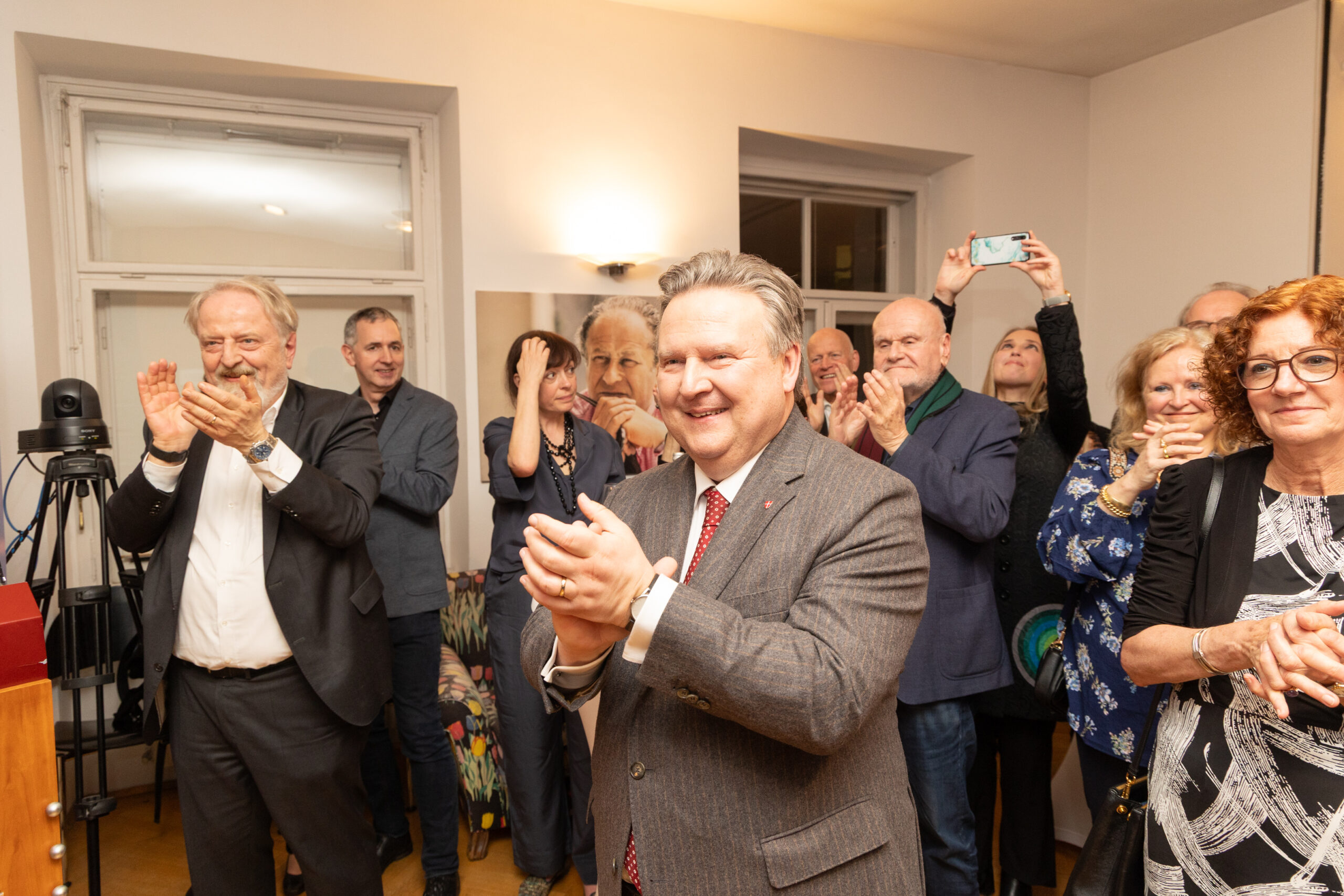 Hohe Prominenz feiert die Kulturszene im Kreisky-Forum