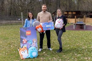 Schlummerlinge spenden Trost im Europahaus des Kindes