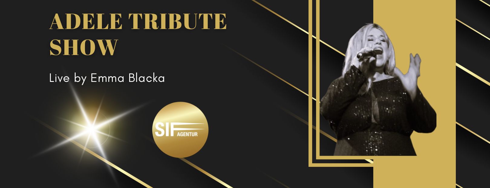 VERSCHOBEN: Adele-Fans aufgepasst: Tribute Show mit Emma Blacka im U4