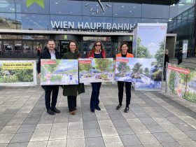 Am Hauptbahnhof macht schon bald mehr Grün Station