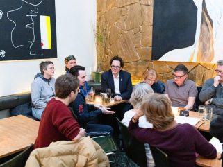 Neubau sucht Dialog beim Community-Stammtisch