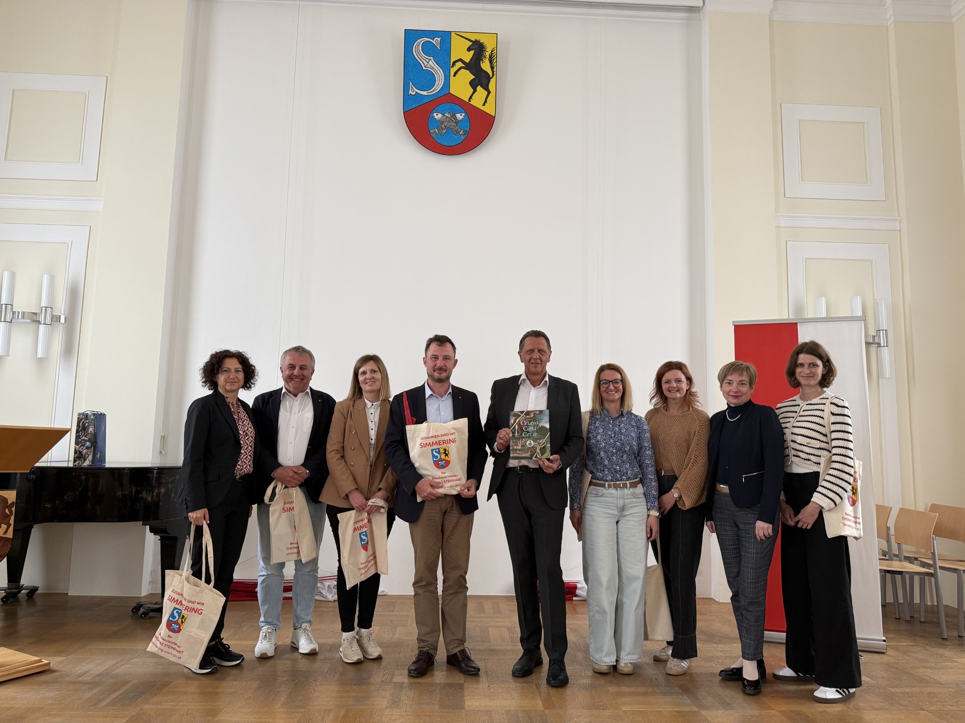 Städte im Dialog: Celje zu Besuch in Simmering