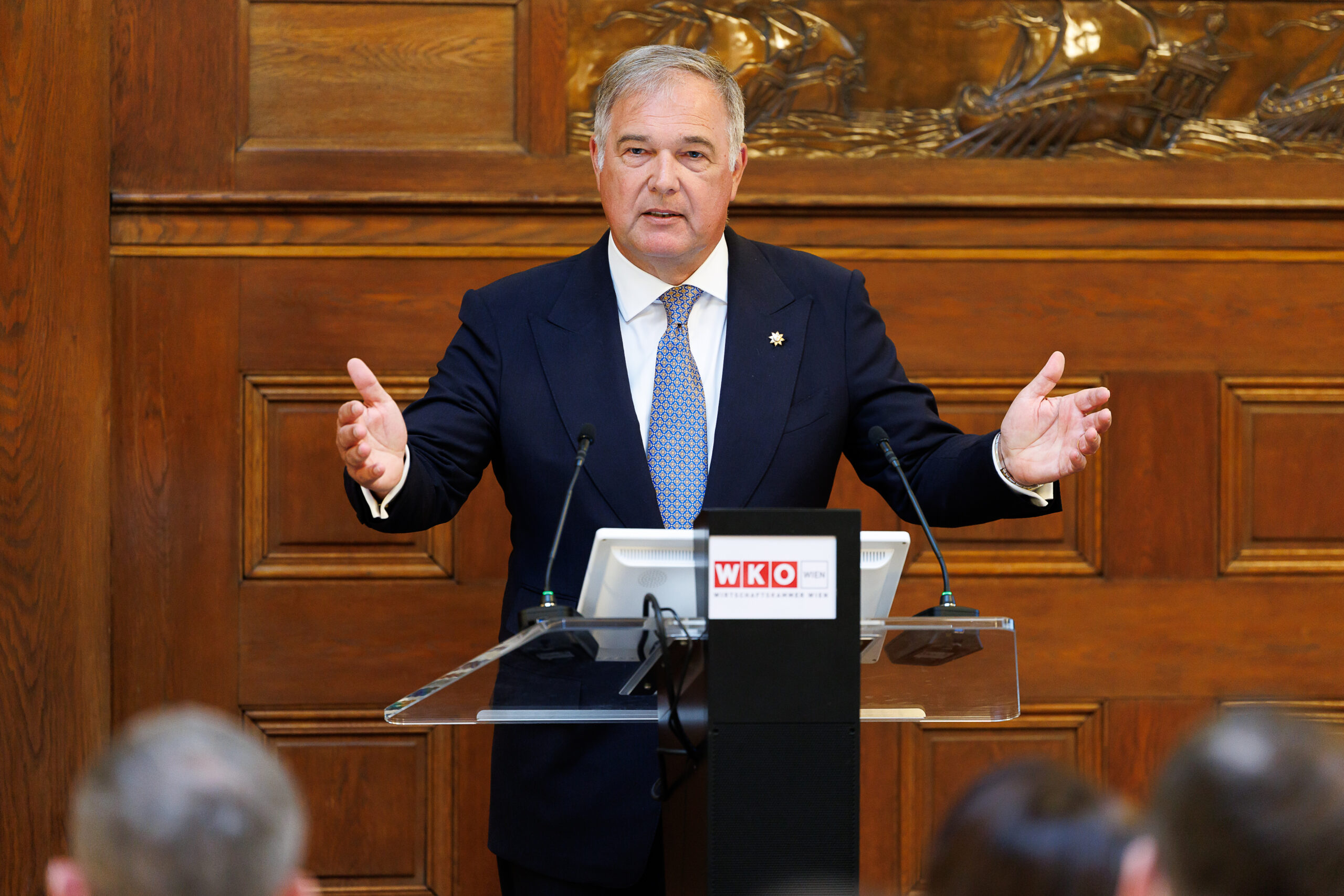 Walter Ruck bleibt Präsident: Kurs auf Zukunft für Wiens Wirtschaft