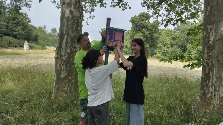 Pötzleinsdorf: Schüler basteln für den Schlosspark