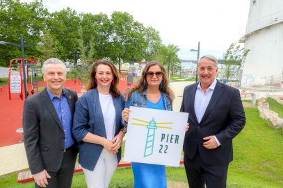 Pier 22: Wiens neue Chill-Zone am Wasser wächst