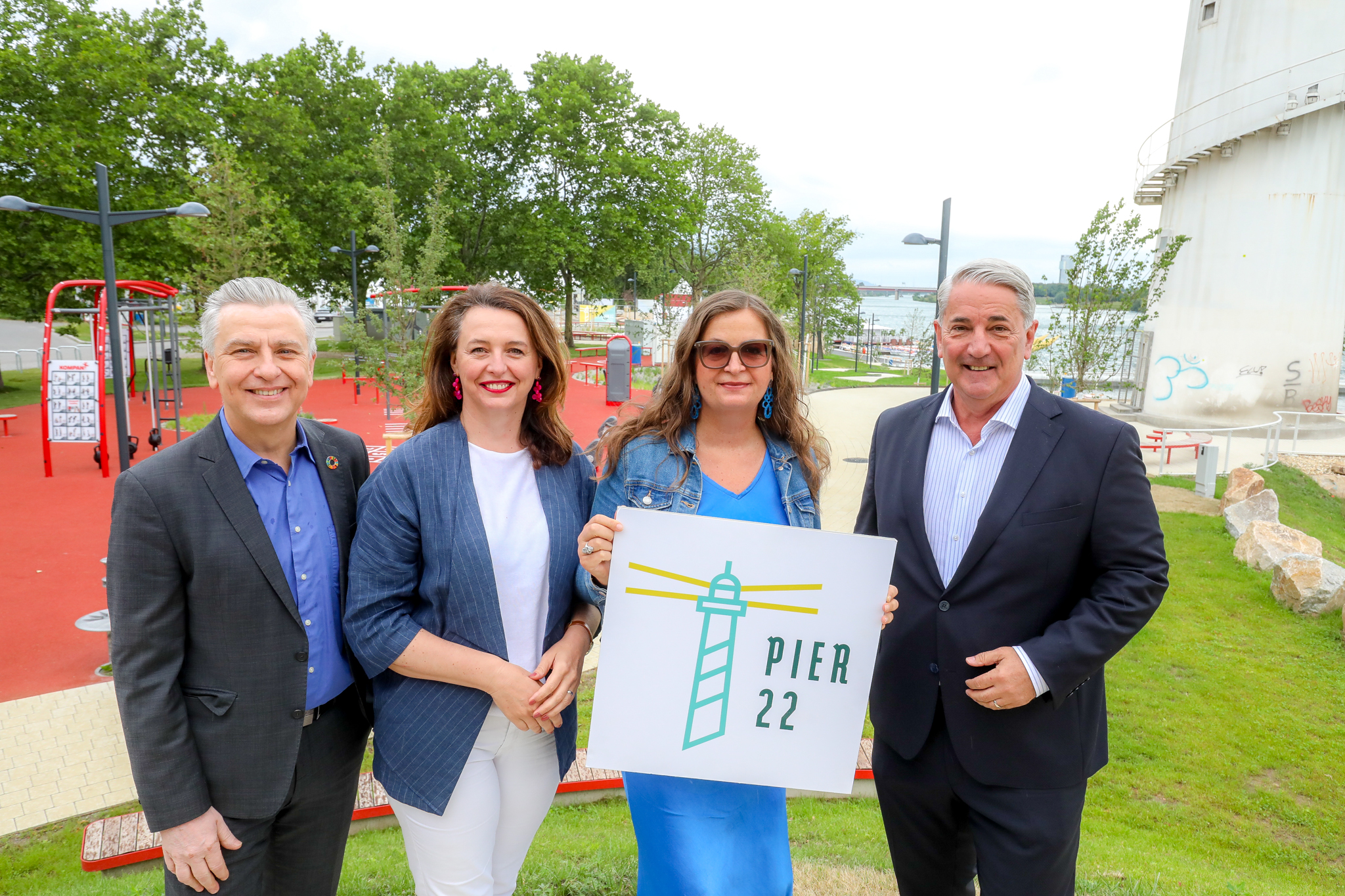 Pier 22: Wiens neue Chill-Zone am Wasser wächst