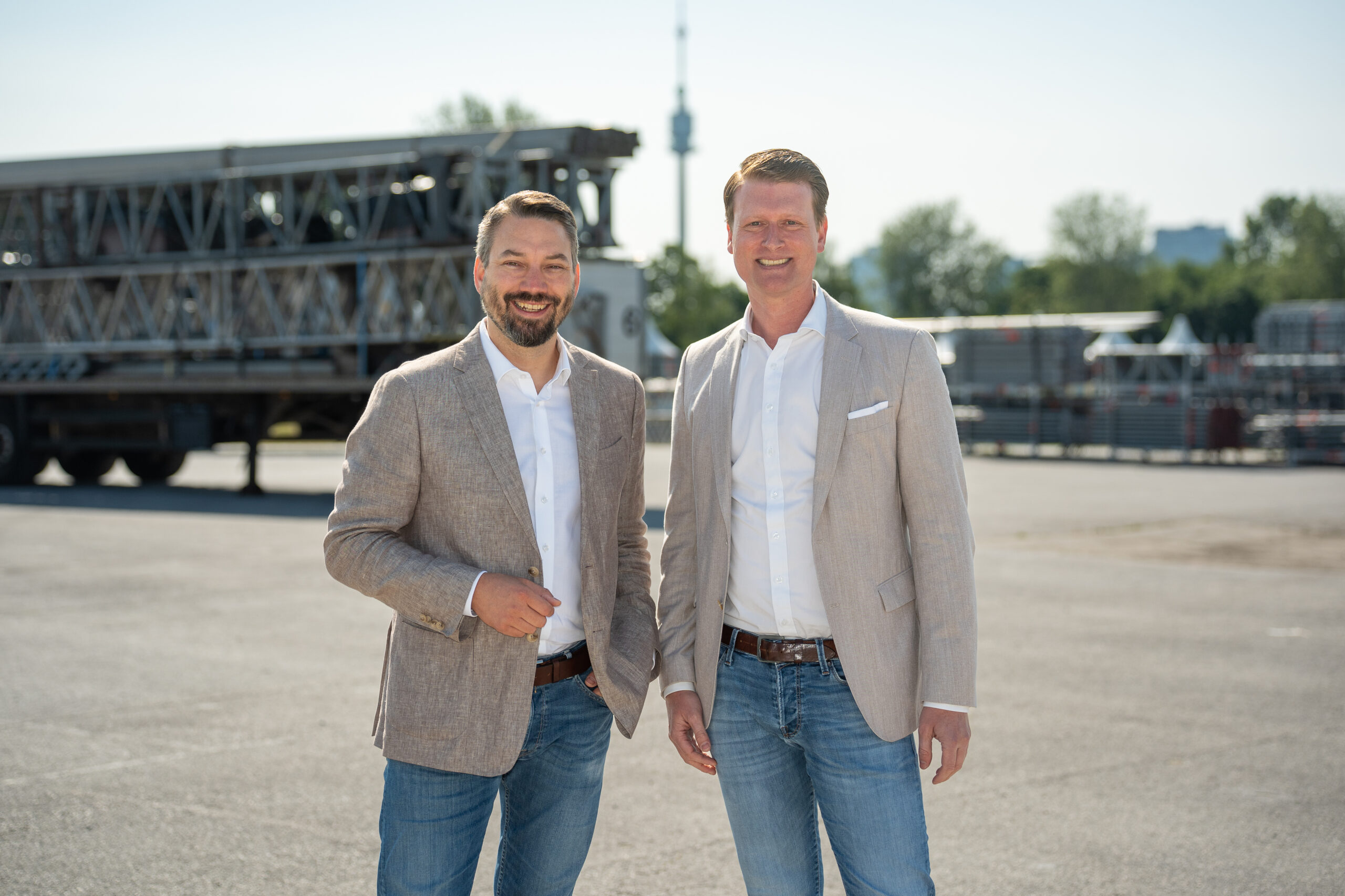 Aufbau des Donauinselfests: So entsteht die größte Open-Air-Bühne