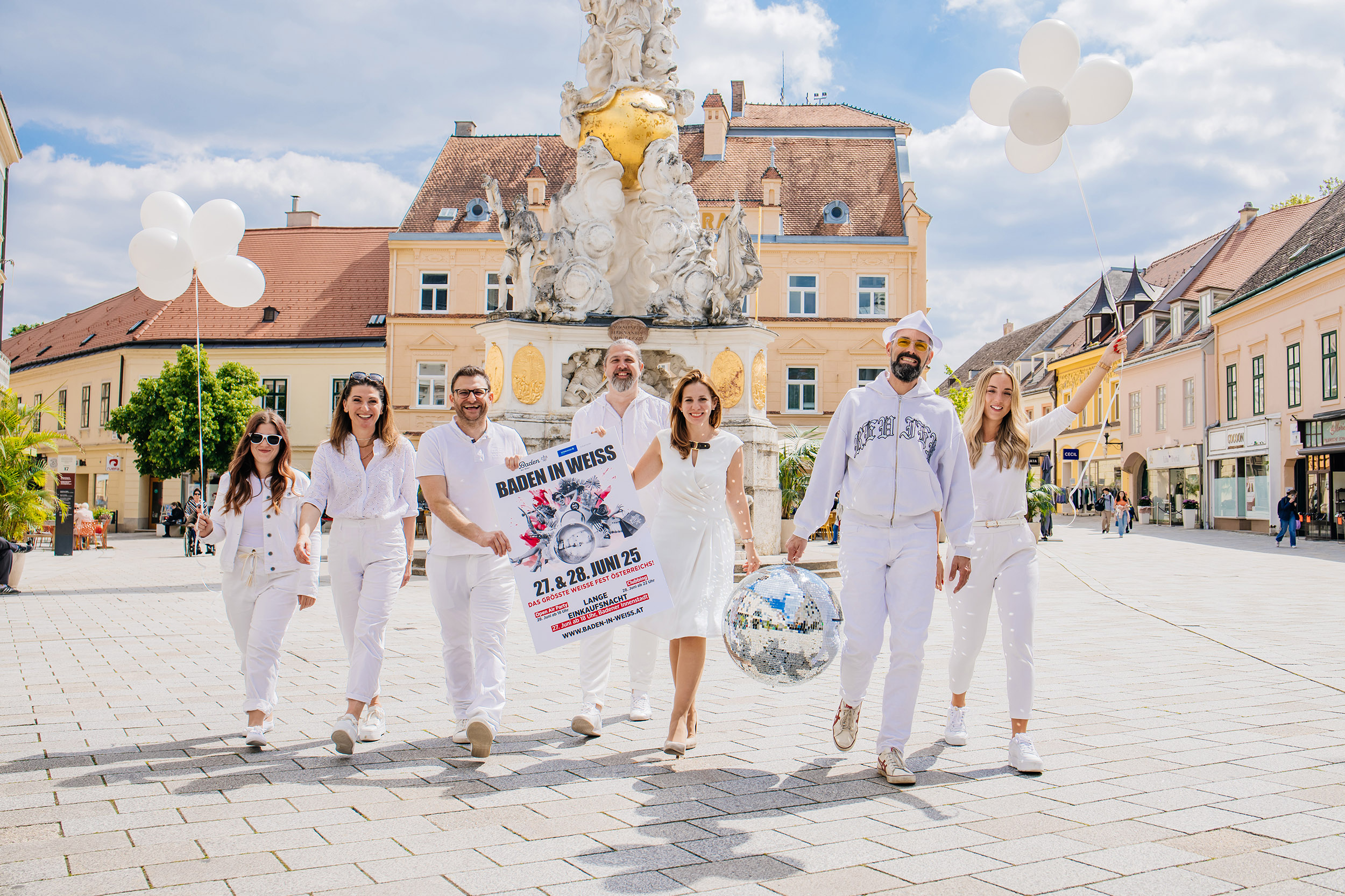 Jetzt wird’s weiss: Das Sommer-Clubbing-Event in Baden