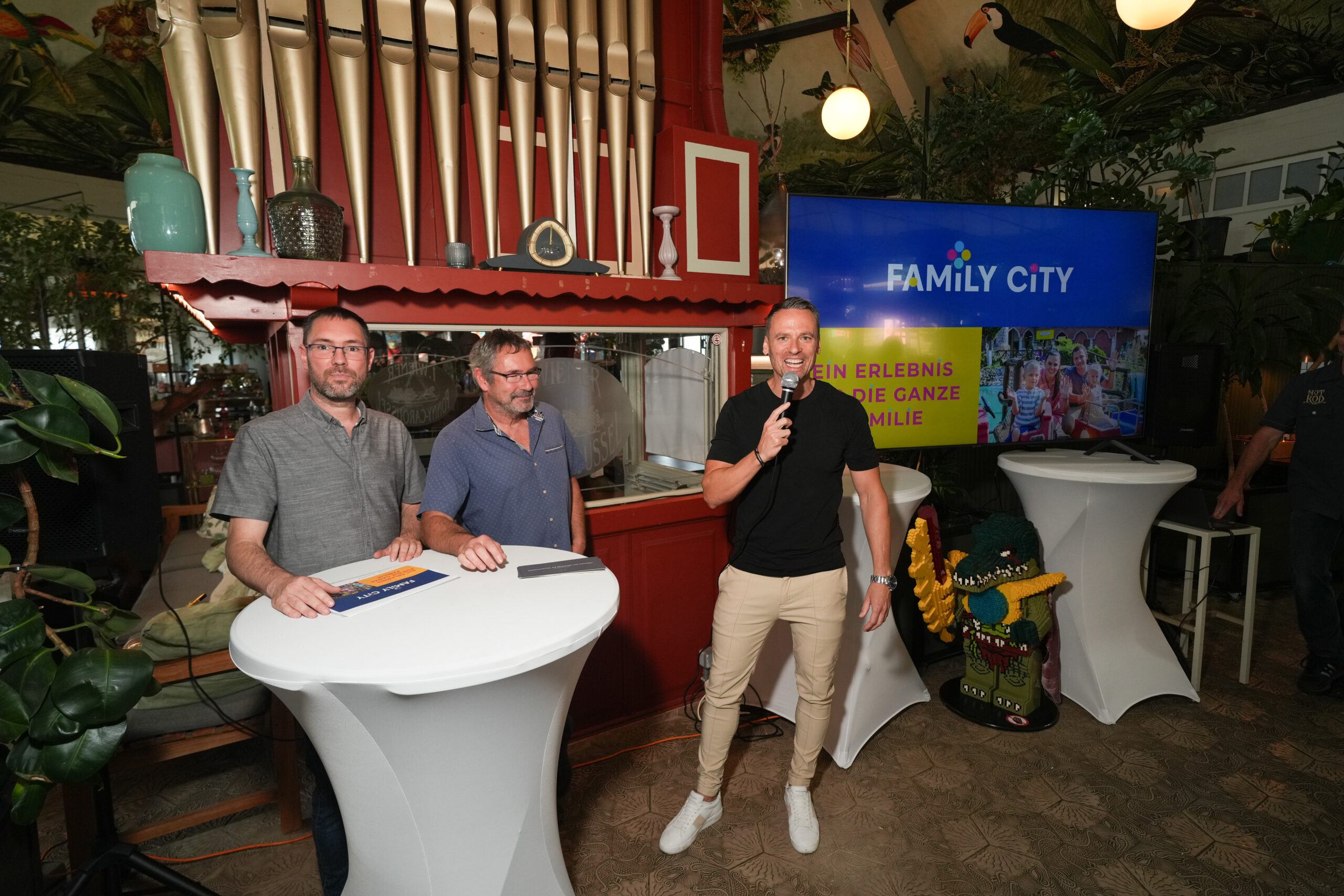 Get-together im Prater: Family City gibt Einblick in die Zukunft
