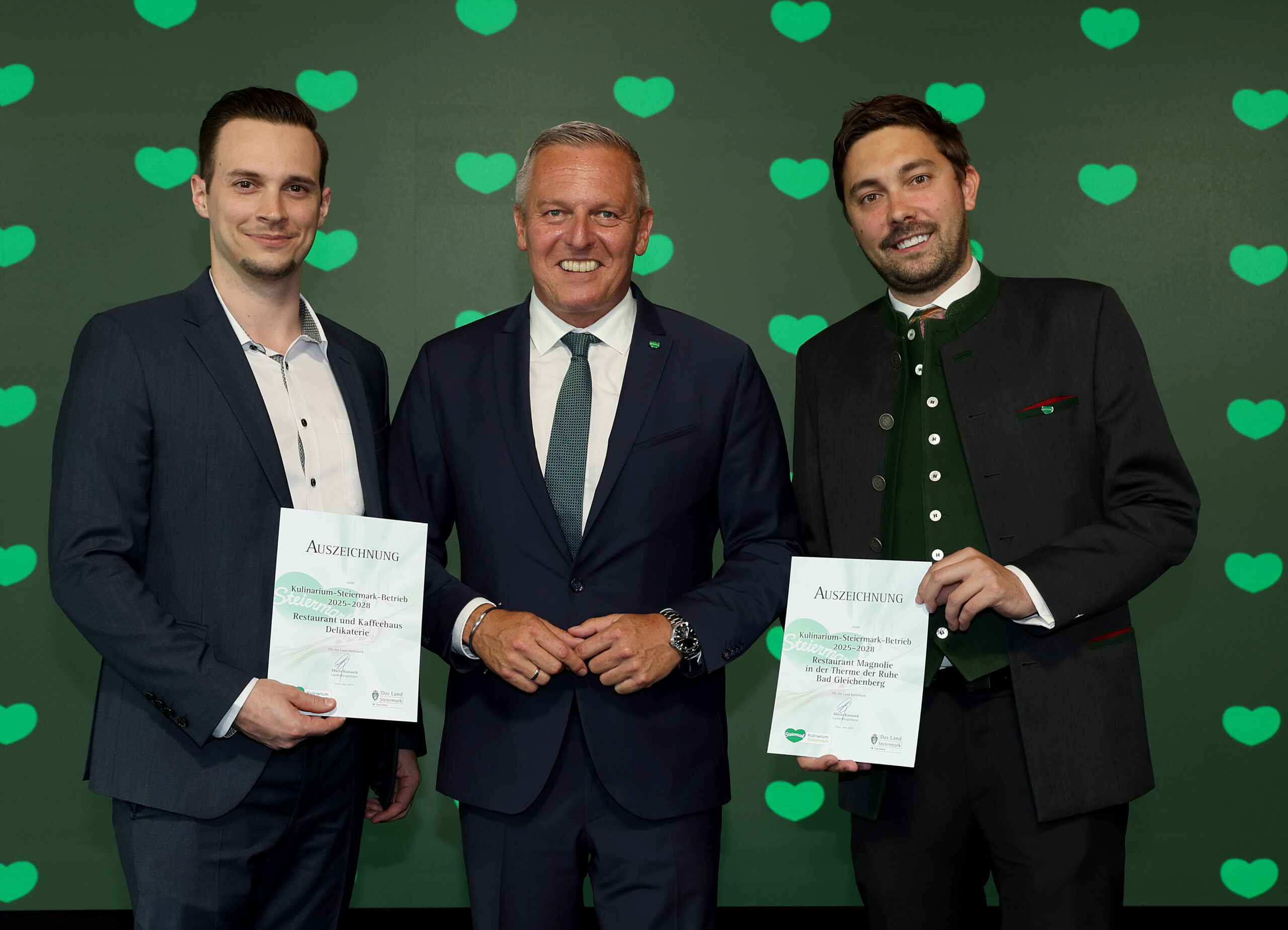 Zwei Bad Gleichenberger Betriebe erhalten Genuss-Gütesiegel