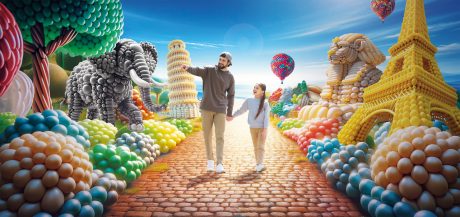 Luftballon-Welten: luftig-leichte Fantasie-Reise zum Staunen