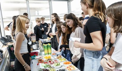 Gesund und kreativ: Jugendliche bringen frischen Wind in die City