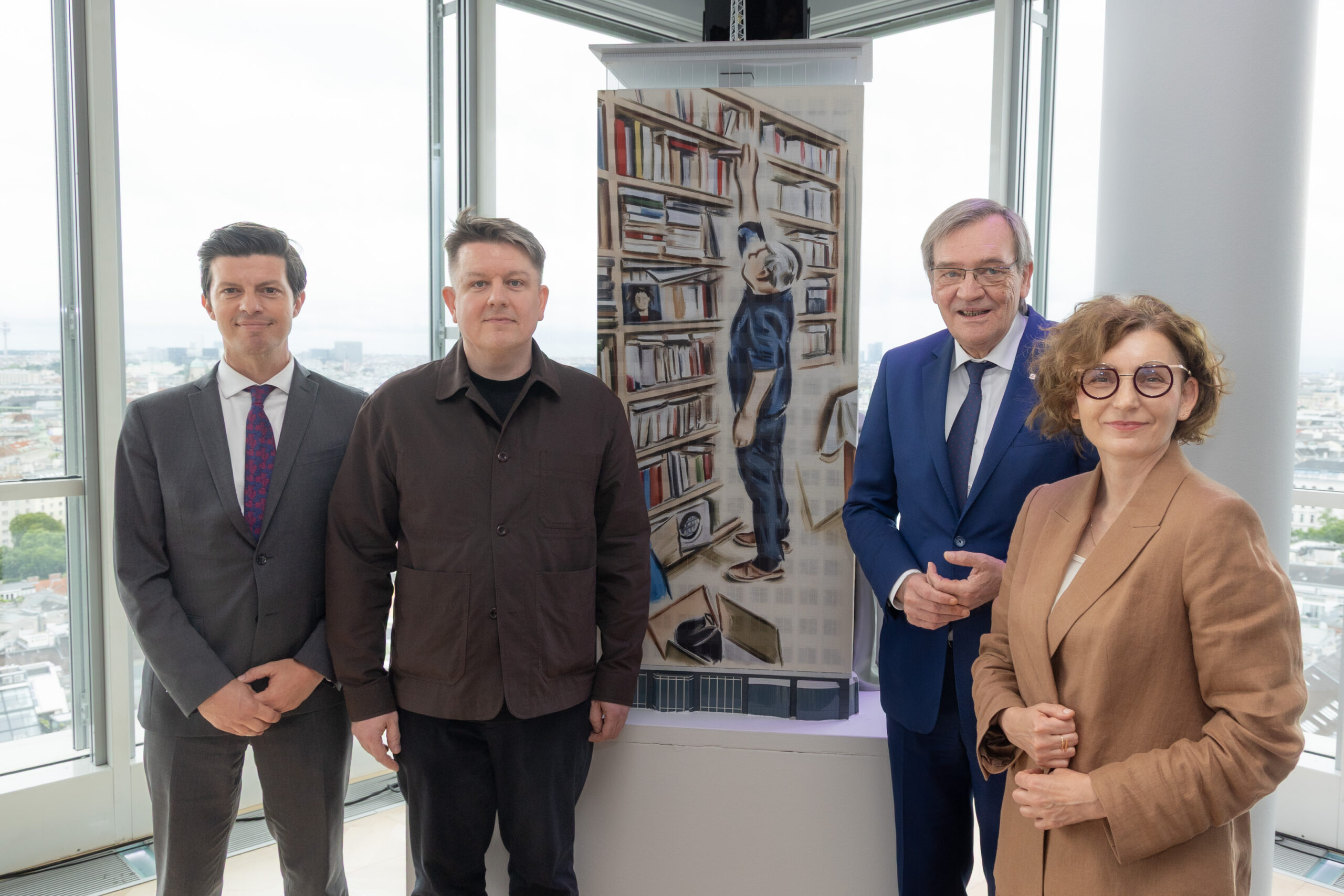 Geschichten, die verbinden: Der Ringturm als Bibliothek